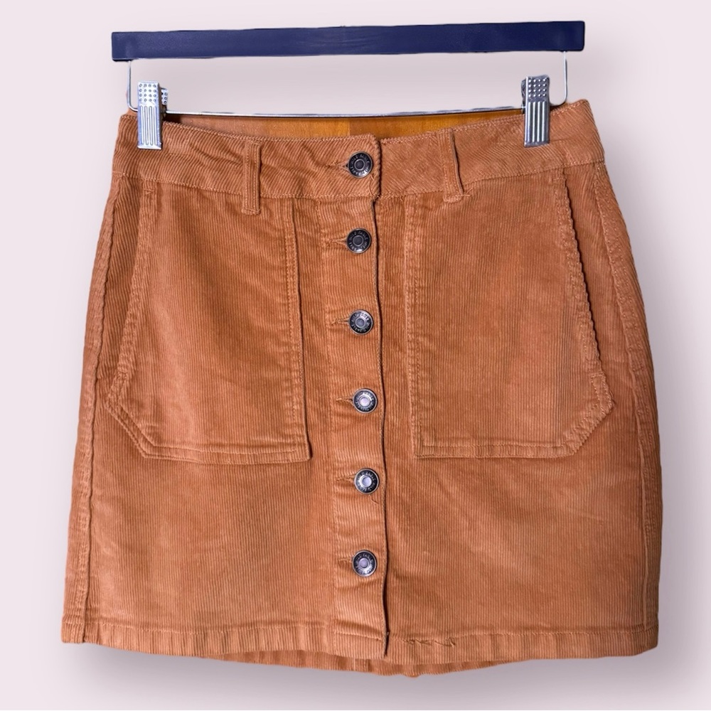 Target/Wild Fable Ground Ginger Mini Skirt